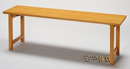木製法要机(欅色)6尺　幅180×奥行45×高さ60㎝