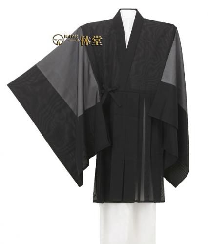 羽二重・直綴(真言宗)黒　夏用