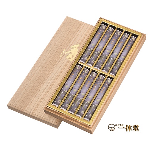 沈香好文木　短寸10把入桐箱