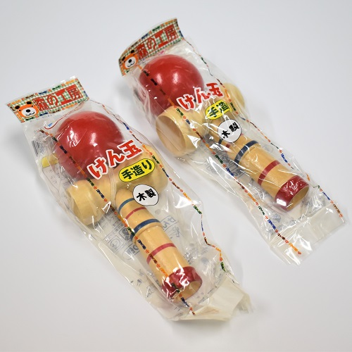 手造り木製けん玉　2個